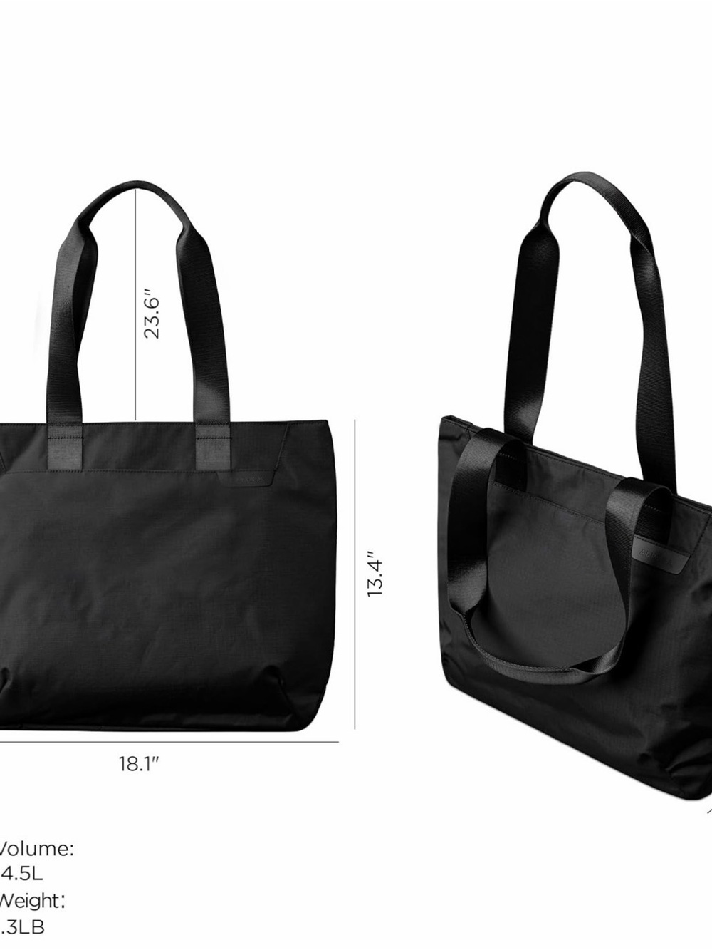 ALPAKA Metro Tote 14.5 litre with 6 pockets, 2 stretchy bottle ones,  magnetic.